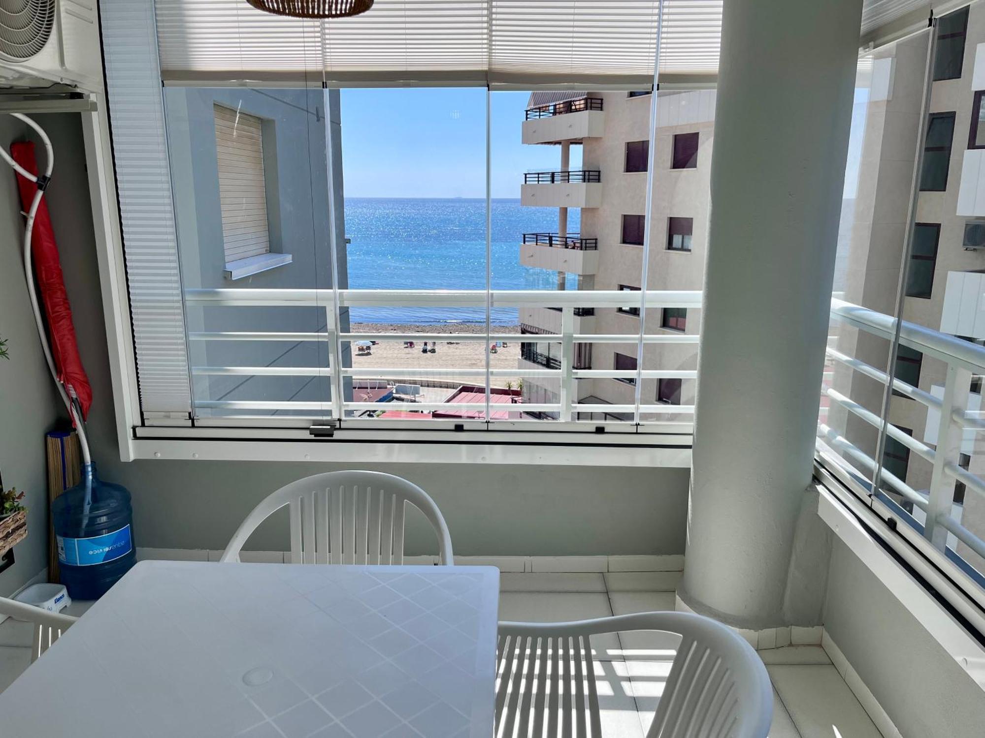 Modern Apartment On The Beach With Pool Calpe Eksteriør billede
